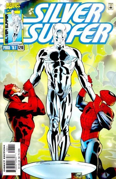Marvel COMIC BOOK Silver Surfer #128 (VF/NM)
