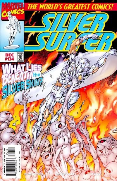 Marvel COMIC BOOK Silver Surfer #134 (VF/NM)