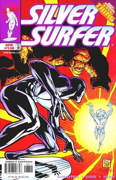 Marvel COMIC BOOK Silver Surfer #138 (VF/NM)