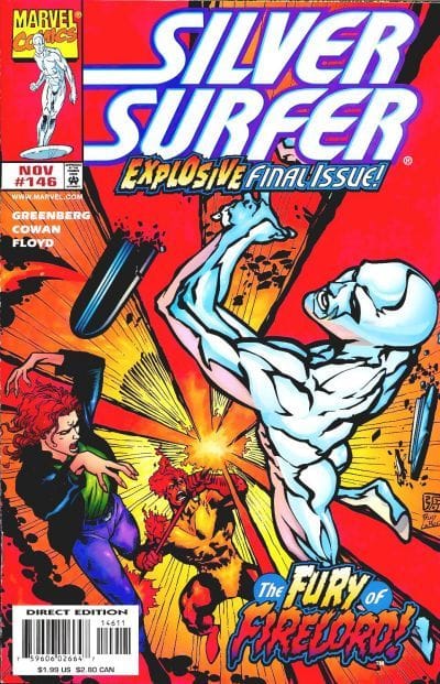 Marvel COMIC BOOK Silver Surfer #146 (VF/NM)