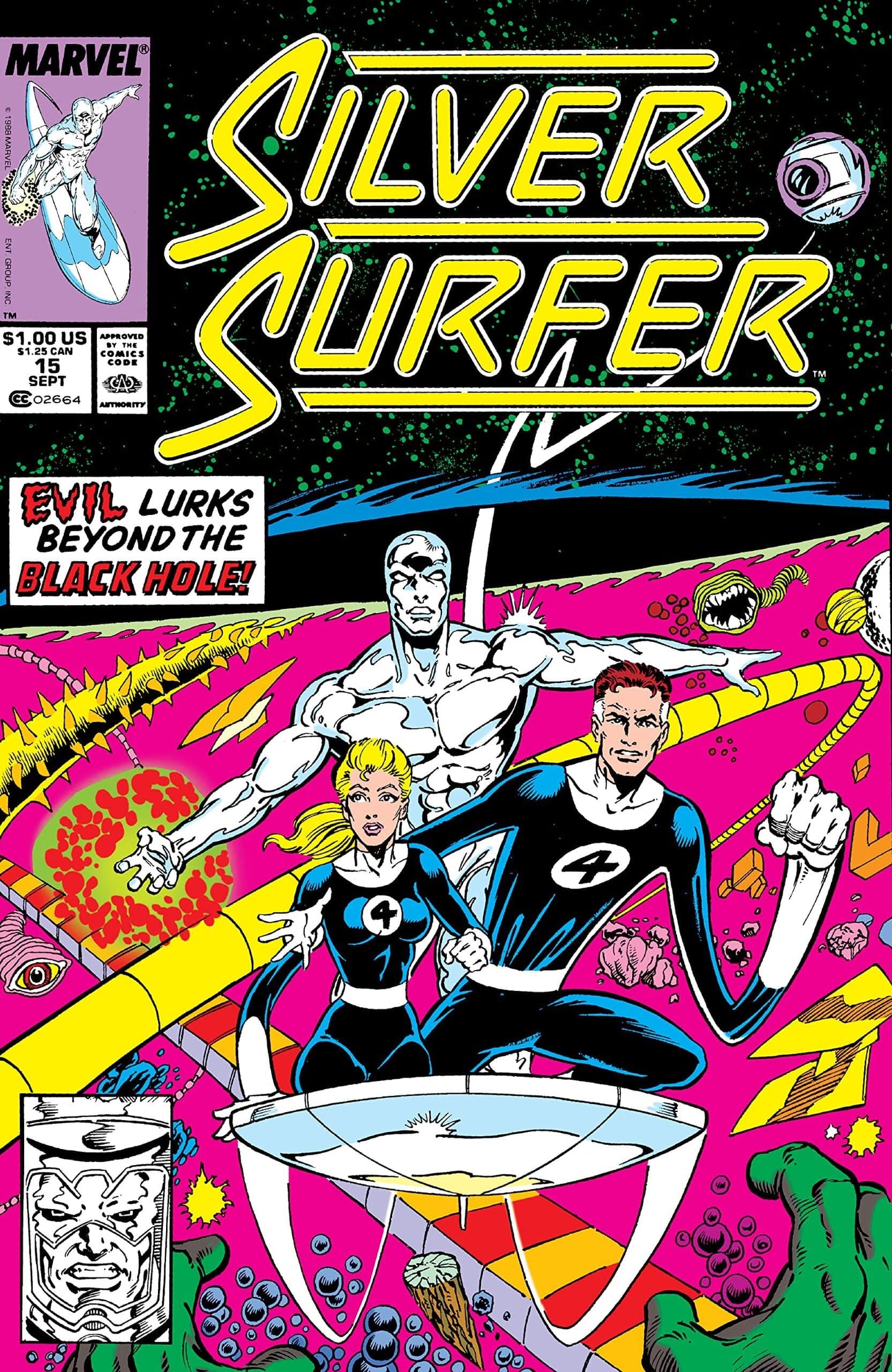 Marvel COMIC BOOK Silver Surfer #15 (VF/NM)