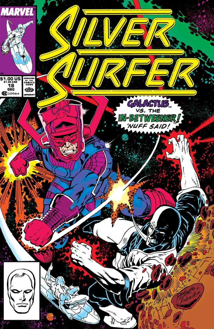 Marvel COMIC BOOK Silver Surfer #18 (VF)