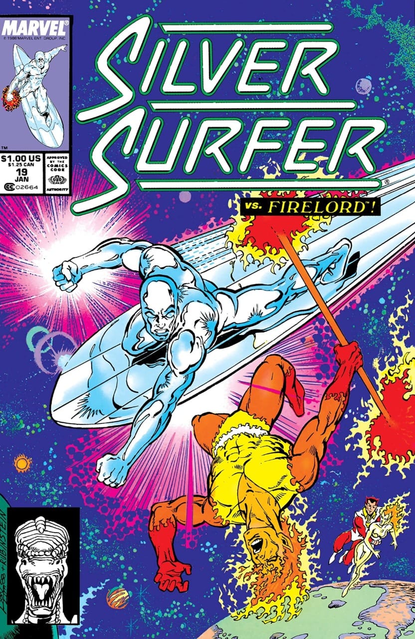 Marvel COMIC BOOK Silver Surfer #19 (VF)