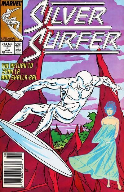 Marvel COMIC BOOK Silver Surfer #2 (VF/NM)