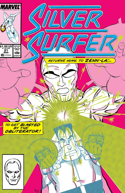 Marvel COMIC BOOK Silver Surfer #21 (VF/NM)