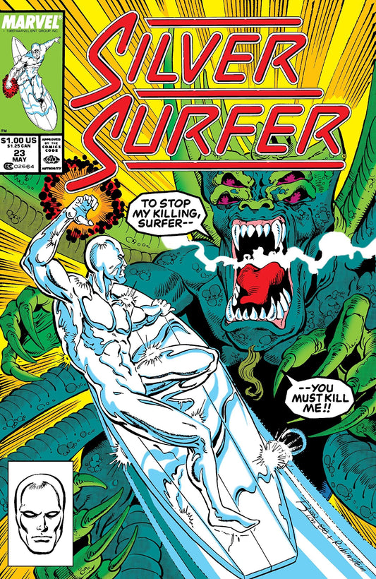 Marvel COMIC BOOK Silver Surfer #23 (VF/NM)