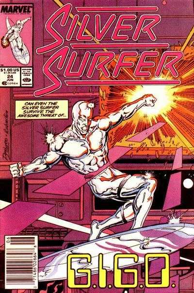Marvel COMIC BOOK Silver Surfer #24 (VF)