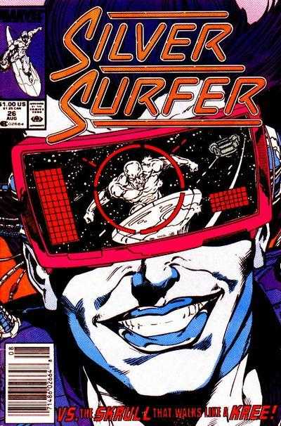 Marvel COMIC BOOK Silver Surfer #26 (VF)