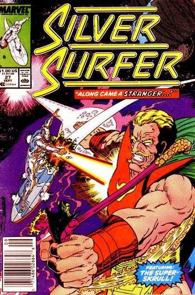 Marvel COMIC BOOK Silver Surfer #27 (VF)