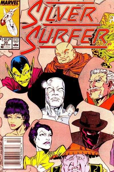 Marvel COMIC BOOK Silver Surfer #30 (VF)