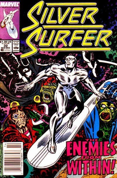 Marvel COMIC BOOK Silver Surfer #32 (VF/NM)