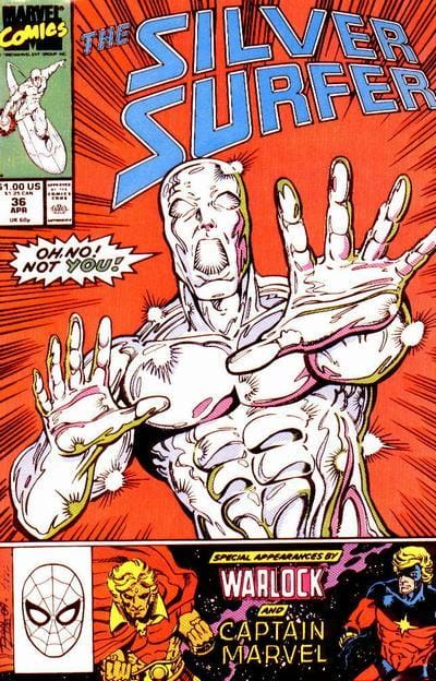 Marvel COMIC BOOK Silver Surfer #36 (VF/NM)