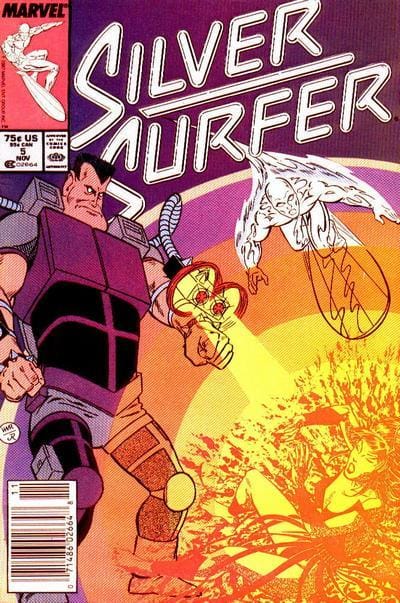 Marvel COMIC BOOK Silver Surfer #5 (VF/NM)