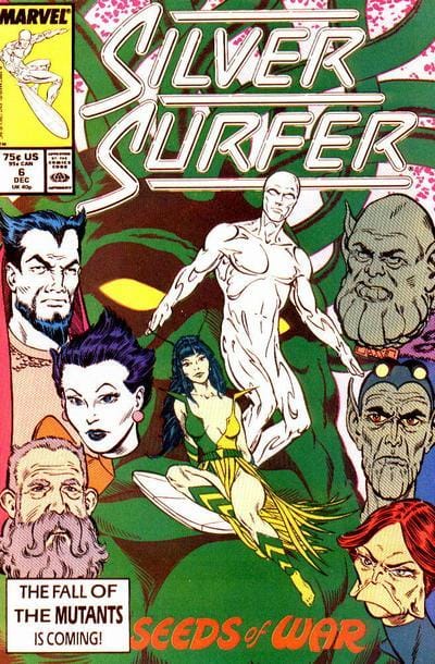 Marvel COMIC BOOK Silver Surfer #6 (VF/NM)