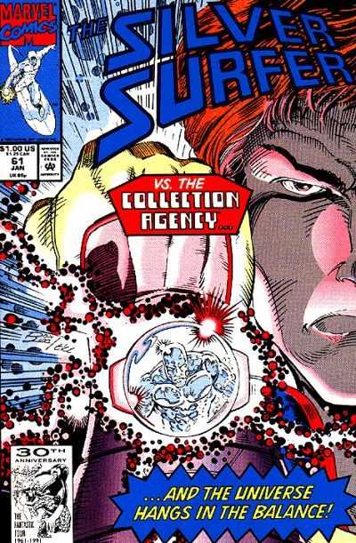 Marvel COMIC BOOK Silver Surfer #61 (VF)