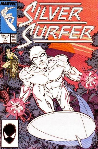 Marvel COMIC BOOK Silver Surfer #7 (VF/NM)
