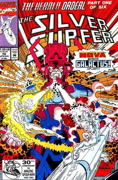 Marvel COMIC BOOK Silver Surfer #70 (VF)