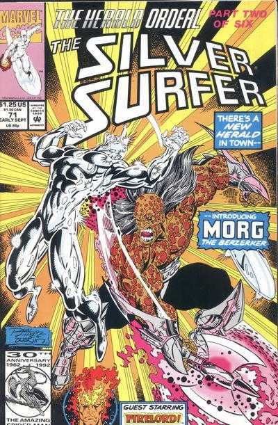 Marvel COMIC BOOK Silver Surfer #71 (VF)