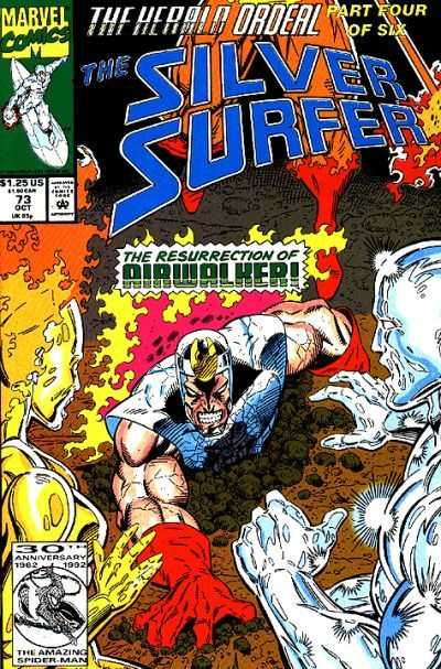 Marvel COMIC BOOK Silver Surfer #73 (VF)