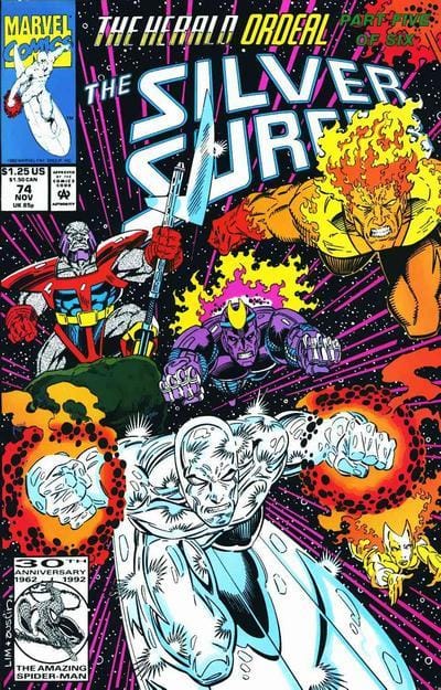 Marvel COMIC BOOK Silver Surfer #74 (VF/NM)