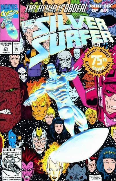 Marvel COMIC BOOK Silver Surfer #75 (VF/NM)