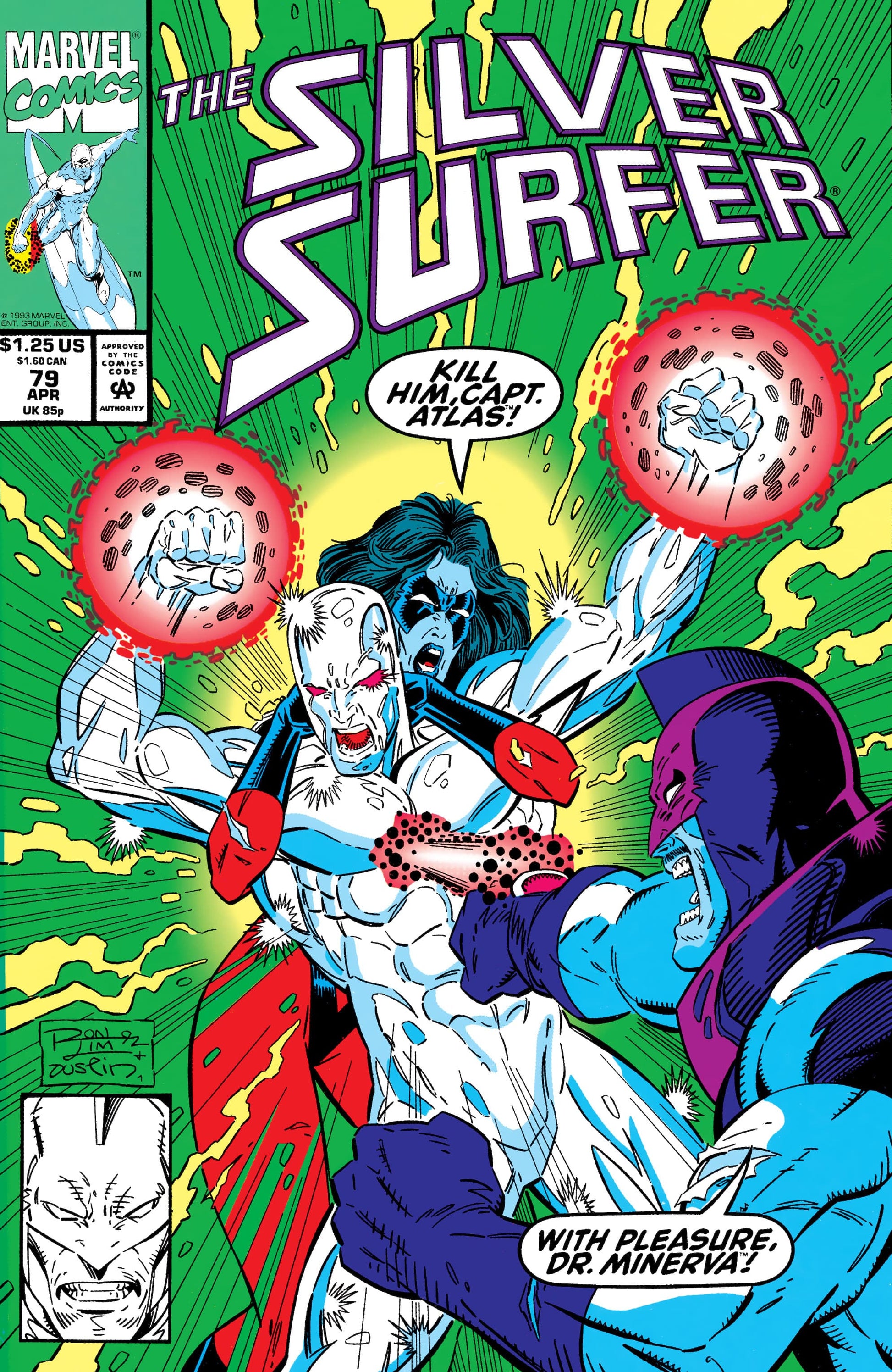 Marvel COMIC BOOK Silver Surfer #79 (VF/NM)