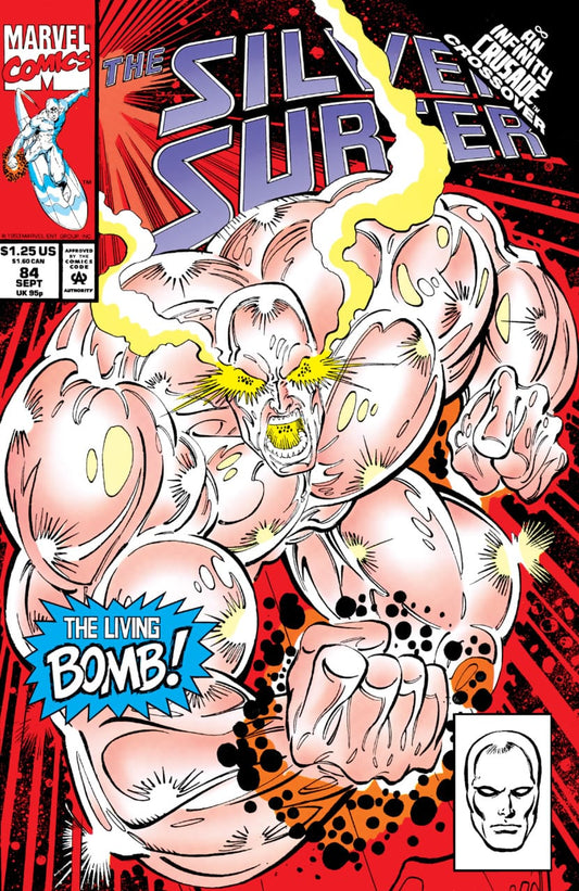 Marvel COMIC BOOK Silver Surfer #84 (VF)