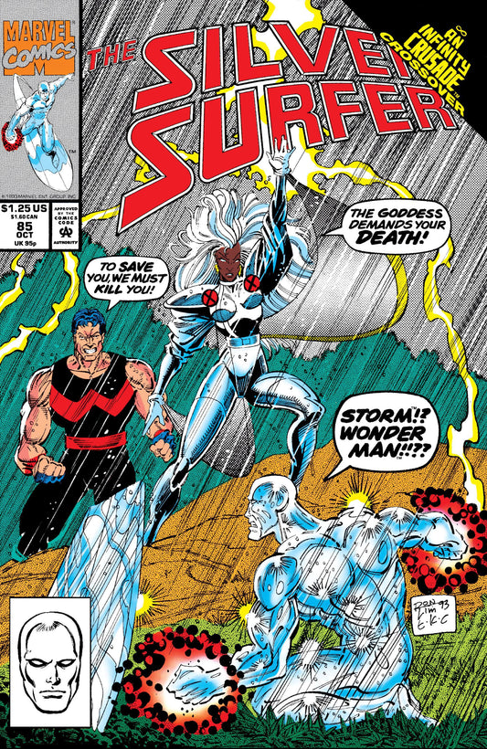 Marvel COMIC BOOK Silver Surfer #85 (VF/NM)