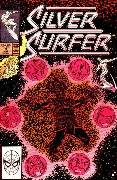 Marvel COMIC BOOK Silver Surfer #9 (VF/NM)