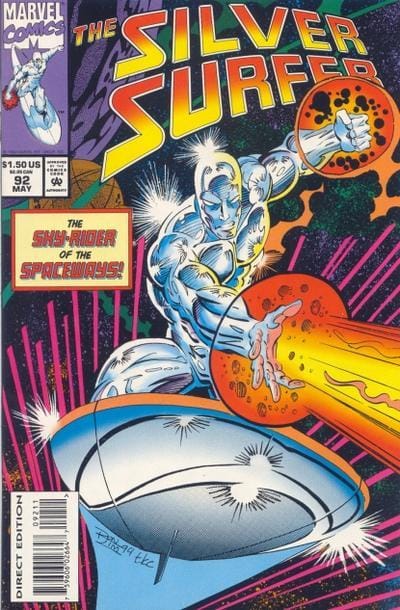 Marvel COMIC BOOK Silver Surfer #92 (VF/NM)