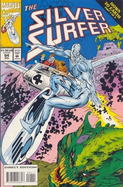 Marvel COMIC BOOK Silver Surfer #94 (VF/NM)