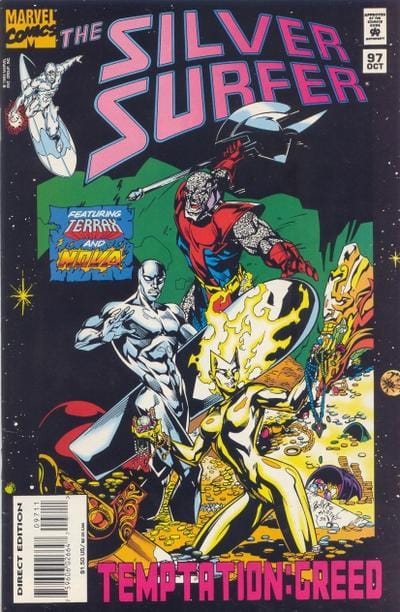 Marvel COMIC BOOK Silver Surfer #97 (VF/NM)
