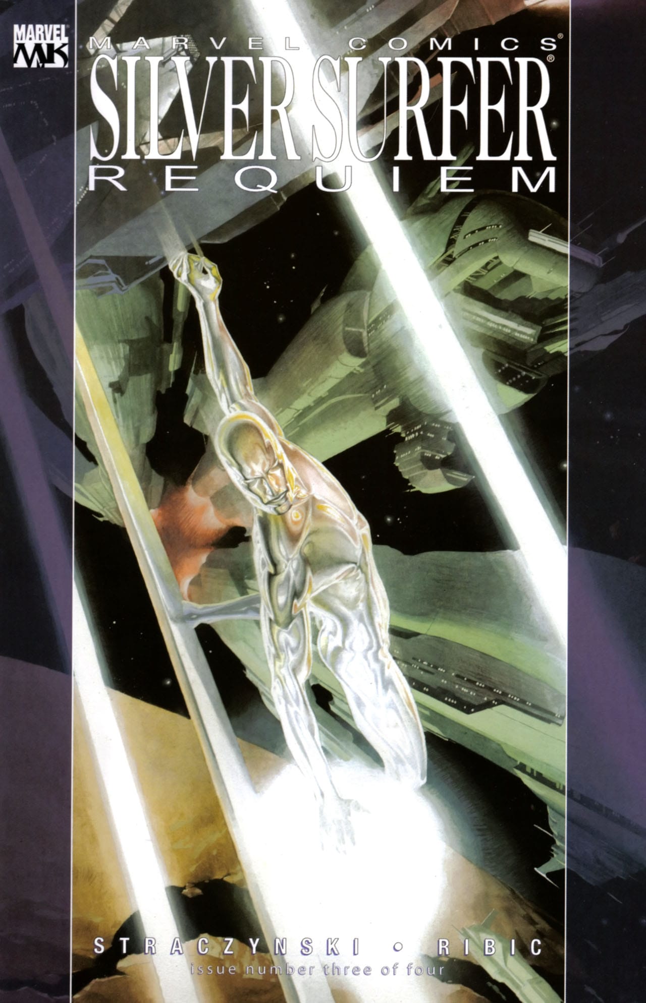 Marvel COMIC BOOK Silver Surfer: Requiem #3 (VF/NM)