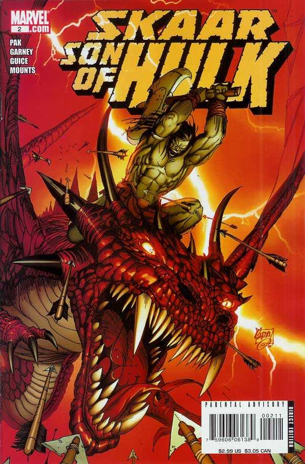 Marvel COMIC BOOK Skaar: Son of Hulk #2 (VF/NM)