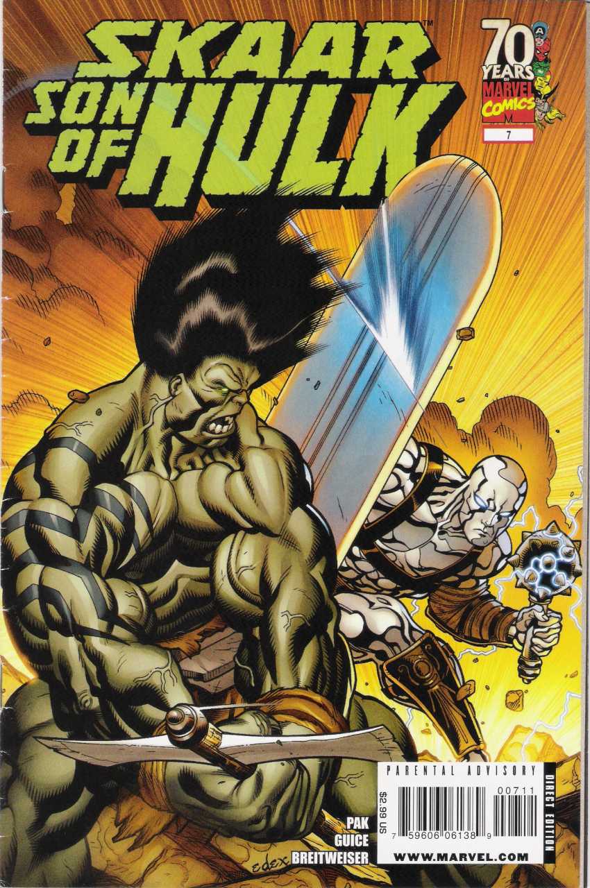 Marvel COMIC BOOK Skaar: Son of Hulk #7 (VF/NM)
