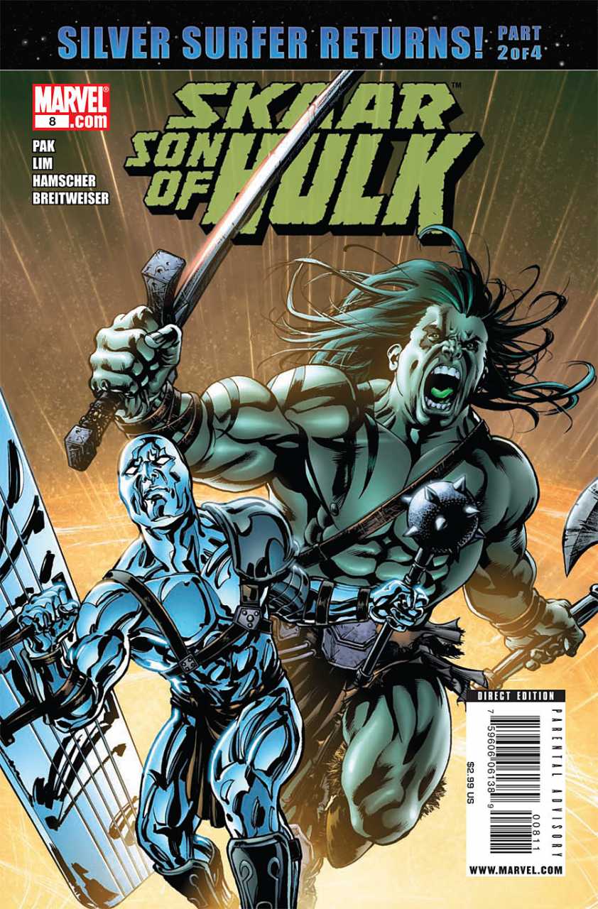 Marvel COMIC BOOK Skaar: Son of Hulk #8 (VF/NM)