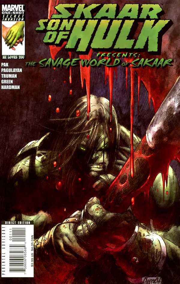 Marvel COMIC BOOK Skaar: Son of Hulk Presents - Savage World of Sakaar #1 (VF/NM)
