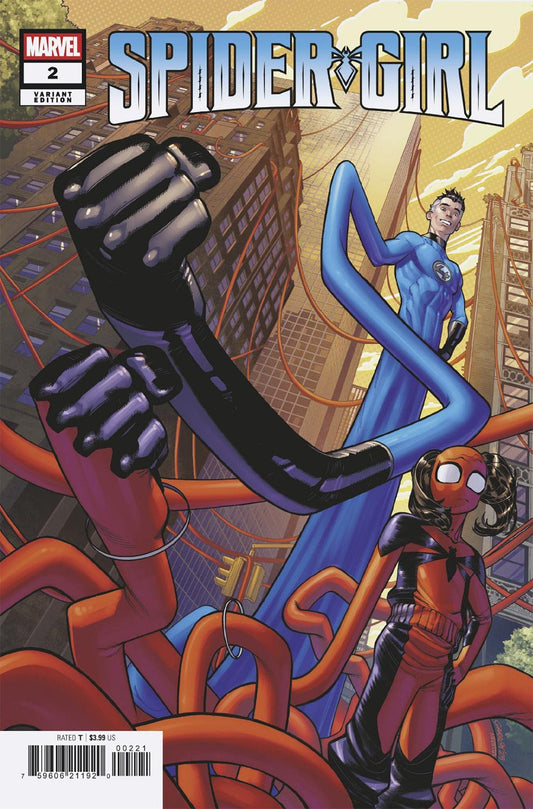 Marvel COMIC BOOK SPIDER-GIRL #2 JAVIER GARRON SPIDER-GIRL FUNHOUSE MIRROR VARIANT