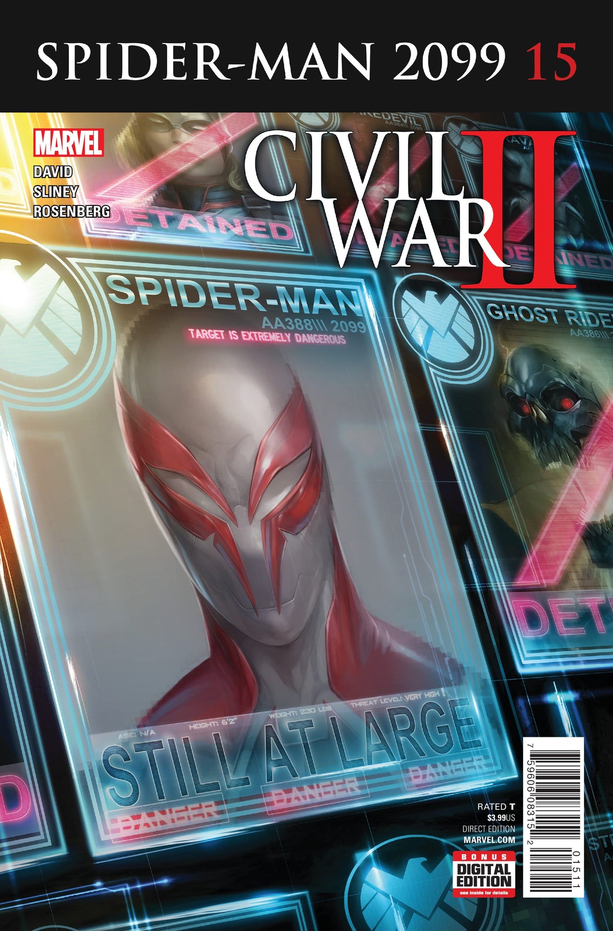 Marvel COMIC BOOK Spider-Man 2099 #15 - CVR A (FN)