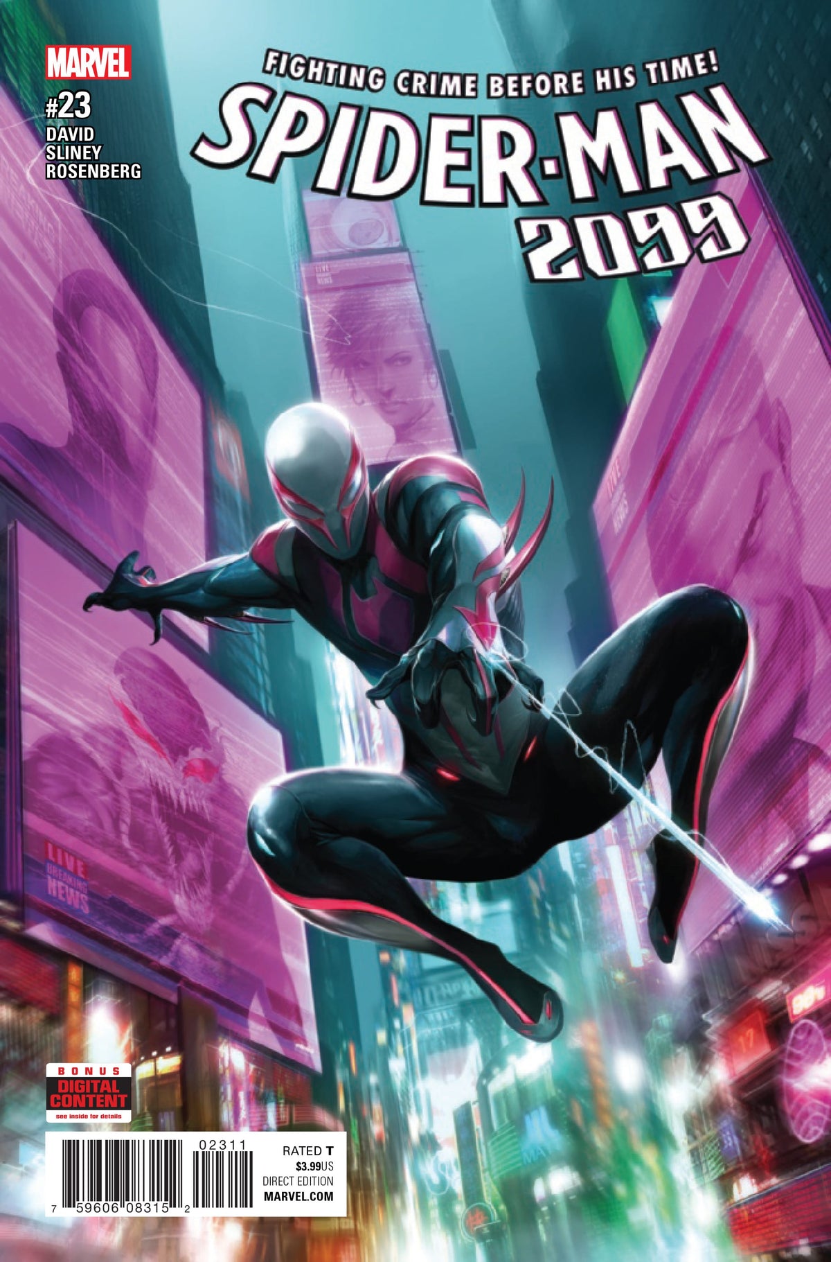 Marvel COMIC BOOK Spider-Man 2099 #23 - CVR A (FN)