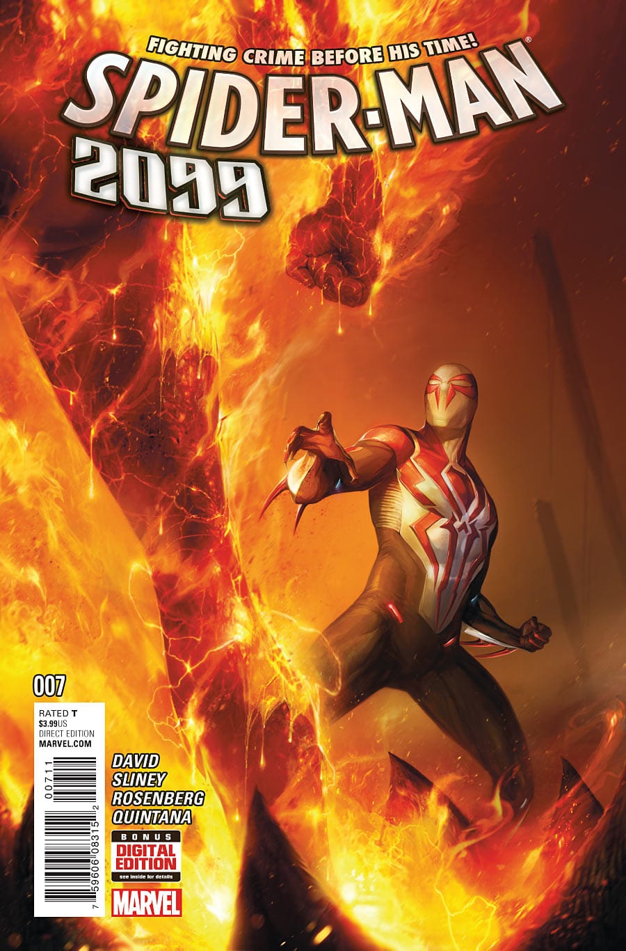Marvel COMIC BOOK Spider-Man 2099 #7 - CVR A (FN)