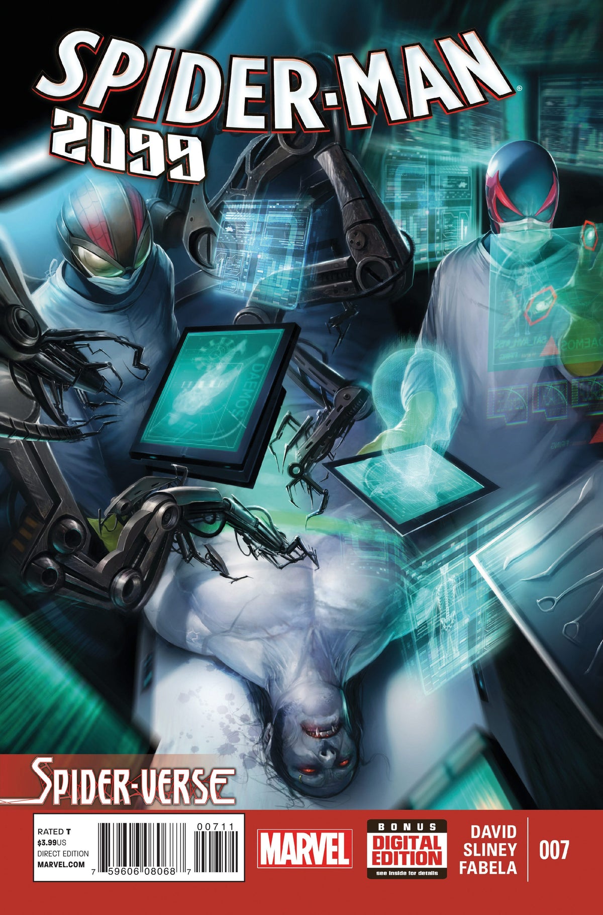 Marvel COMIC BOOK Spider-Man 2099 #7 - CVR A (FN)