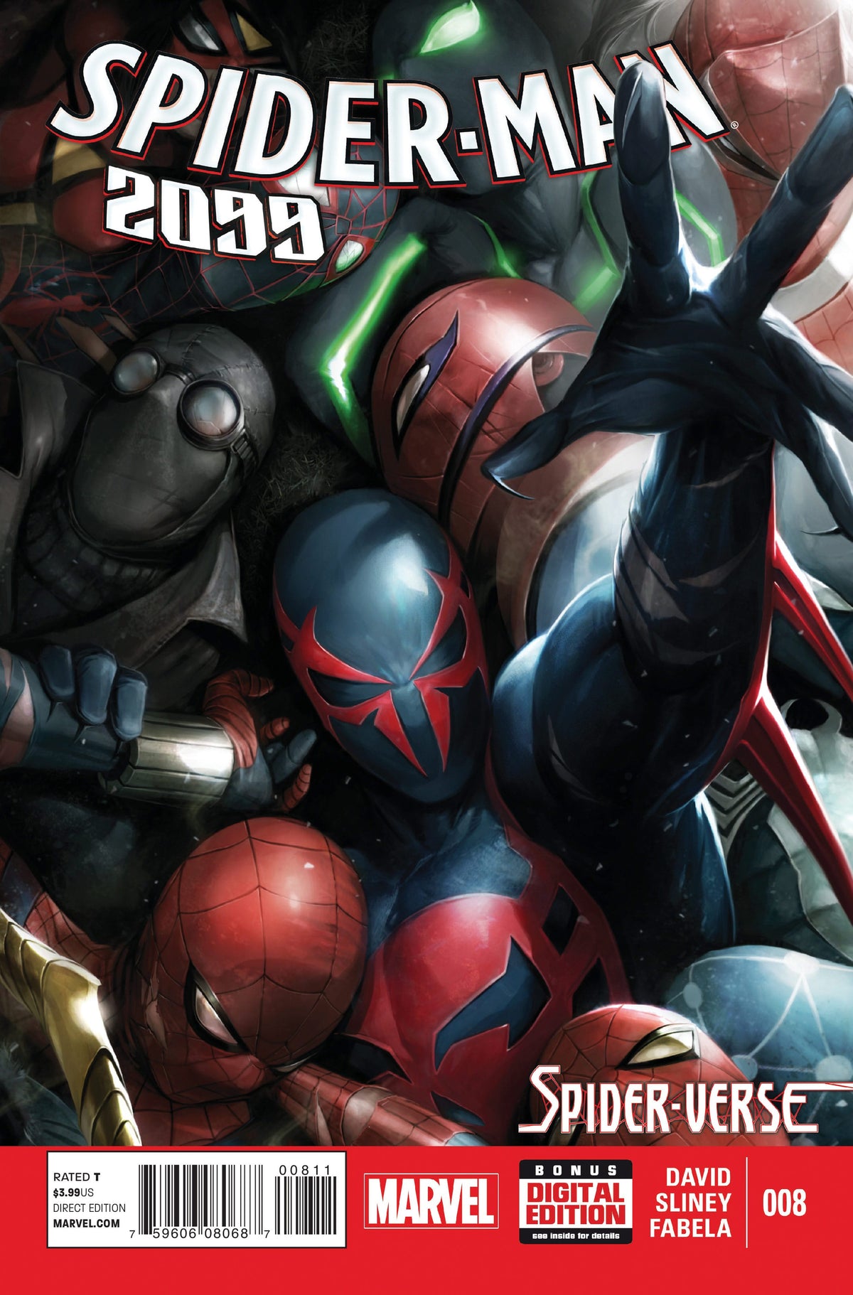Marvel COMIC BOOK Spider-Man 2099 #8 - CVR A (FN)