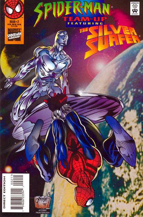 Marvel COMIC BOOK Spider-Man Team-Up #2 (VF)
