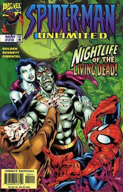 Marvel COMIC BOOK Spider-Man Unlimited #20 (VF/NM)