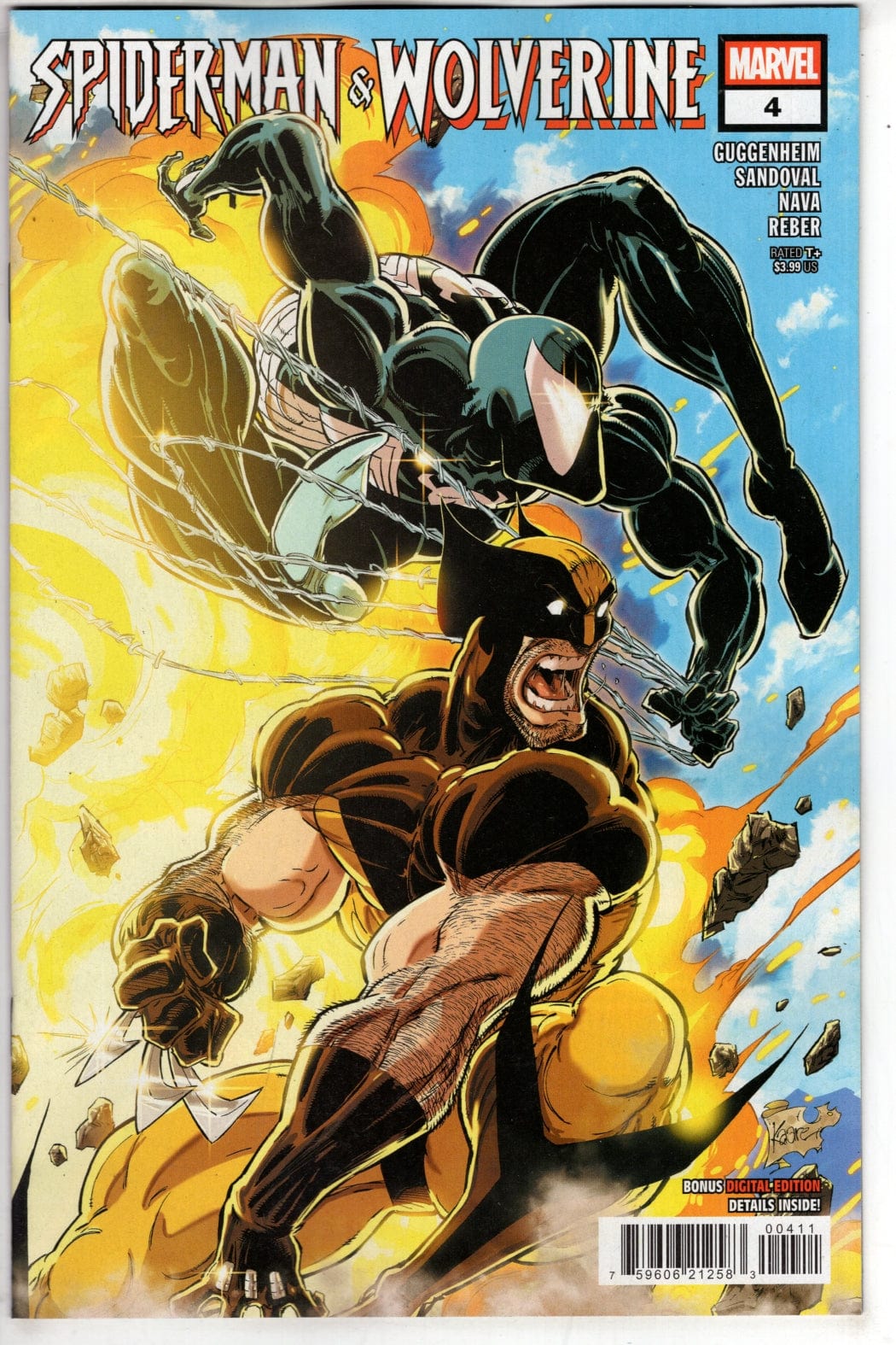 Marvel COMIC BOOK SPIDER-MAN & WOLVERINE #4