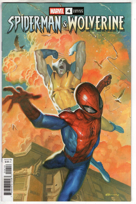 Marvel COMIC BOOK SPIDER-MAN & WOLVERINE #4 FABRIZIO DE TOMMASO VARIANT