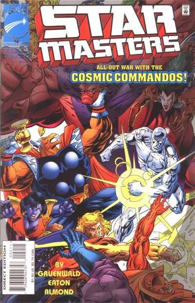Marvel COMIC BOOK Star Masters #2 (VF/NM)