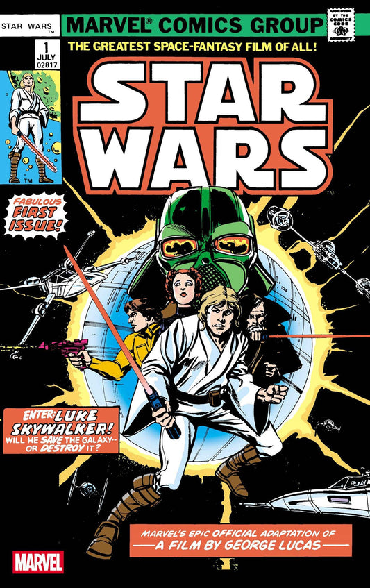 Marvel COMIC BOOK STAR WARS 1977 #1 FACSIMILE EDITION FOIL VARIANT [NEW PRINTING]