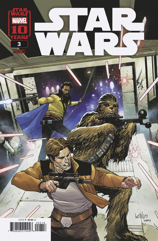 Marvel COMIC BOOK STAR WARS #3 LEINIL YU VARIANT